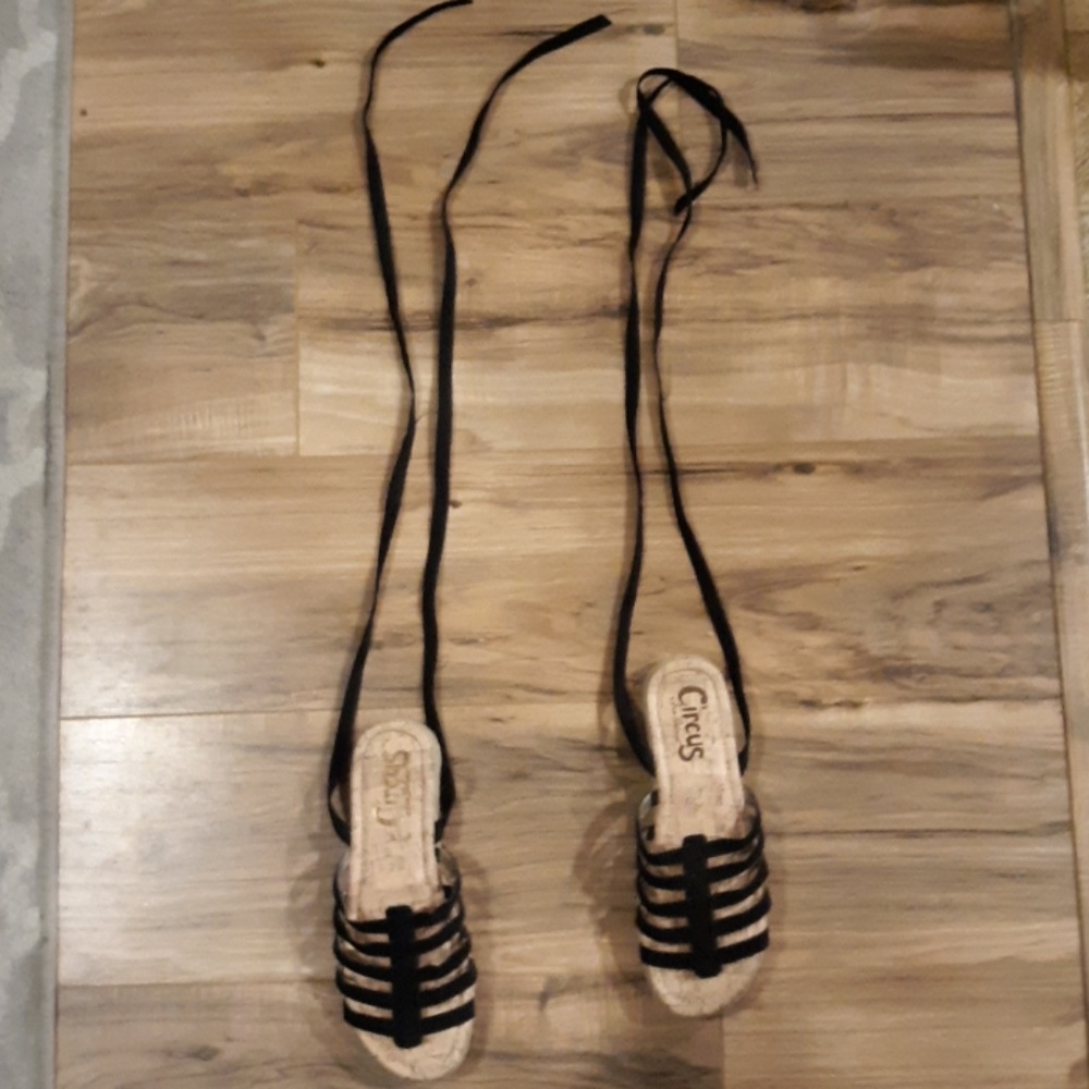 Circus by Sam Edelman Strappy Espadrille Sandals. - Picture 2 of 8